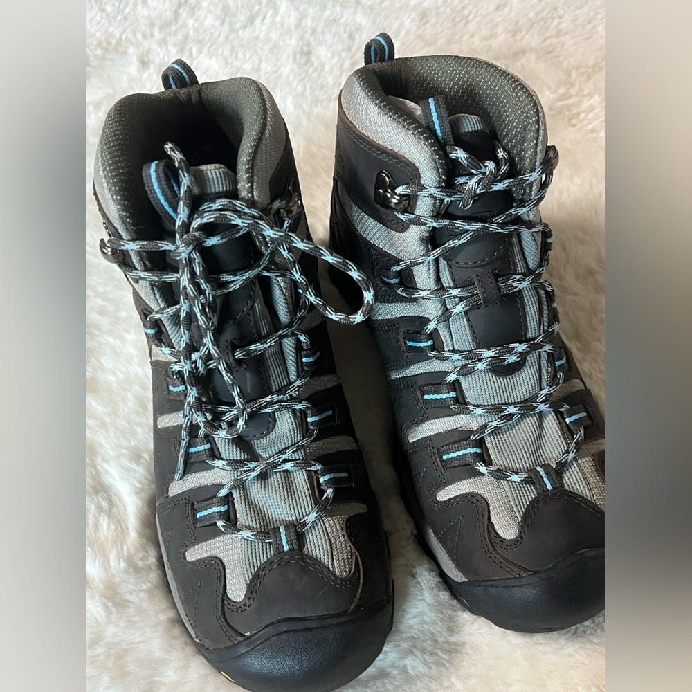 NWT KEEN Gypsum Mid Boots Women's Sz 9 Brown High Top Hiking Camping - Picture 3 of 6
